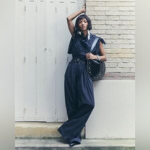 Isabel Marant Etolie Celia Trousers in faded black- 34/waist 28”